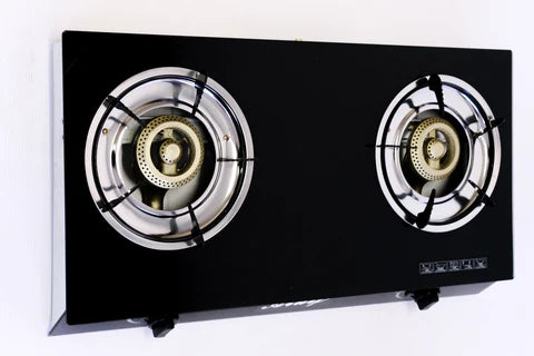ARUIF 2 BURNER TEMPERED GLASS GAS STOVE RH-2002