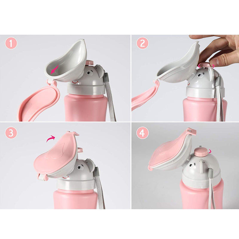 Travel Pee Urinal Potty Training Cup Bottle