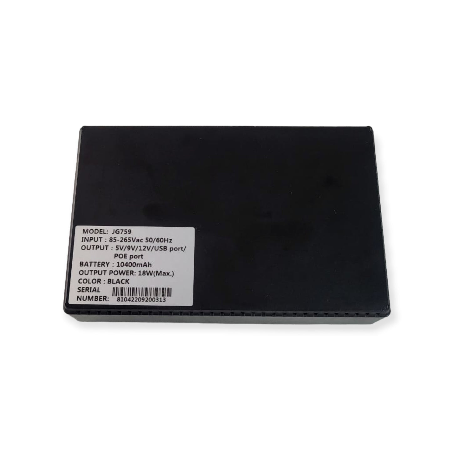 JG759 Mini DC Ups 10400Mah