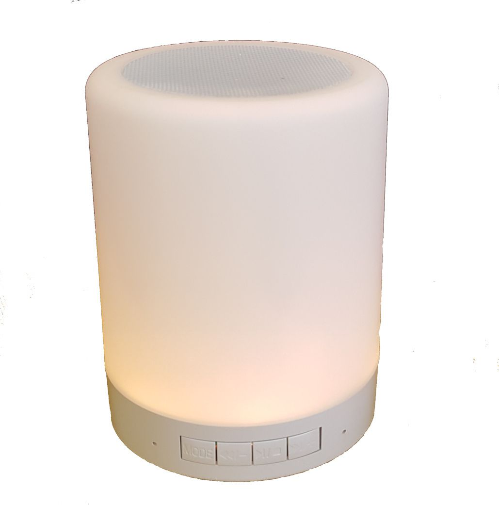 Mini Bluetooth Speaker 6 Lights With Night Light Lamp