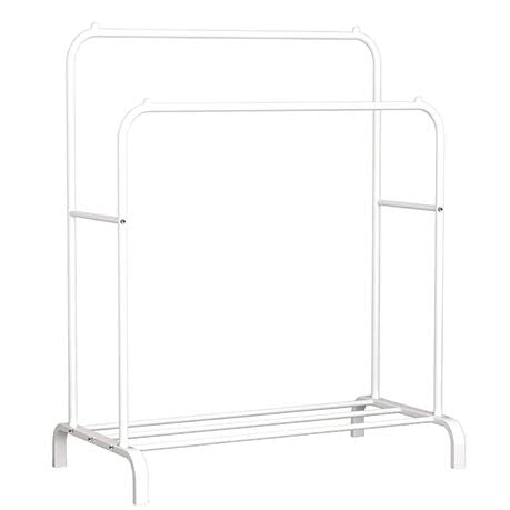Clothes Double Rack White