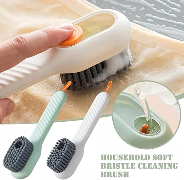 Multifunctional Shoe Brush with Liquid Box