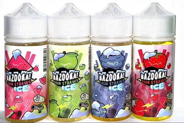 Bazooka Sour Straws E-juice Eliquid Vape Juice 100ml