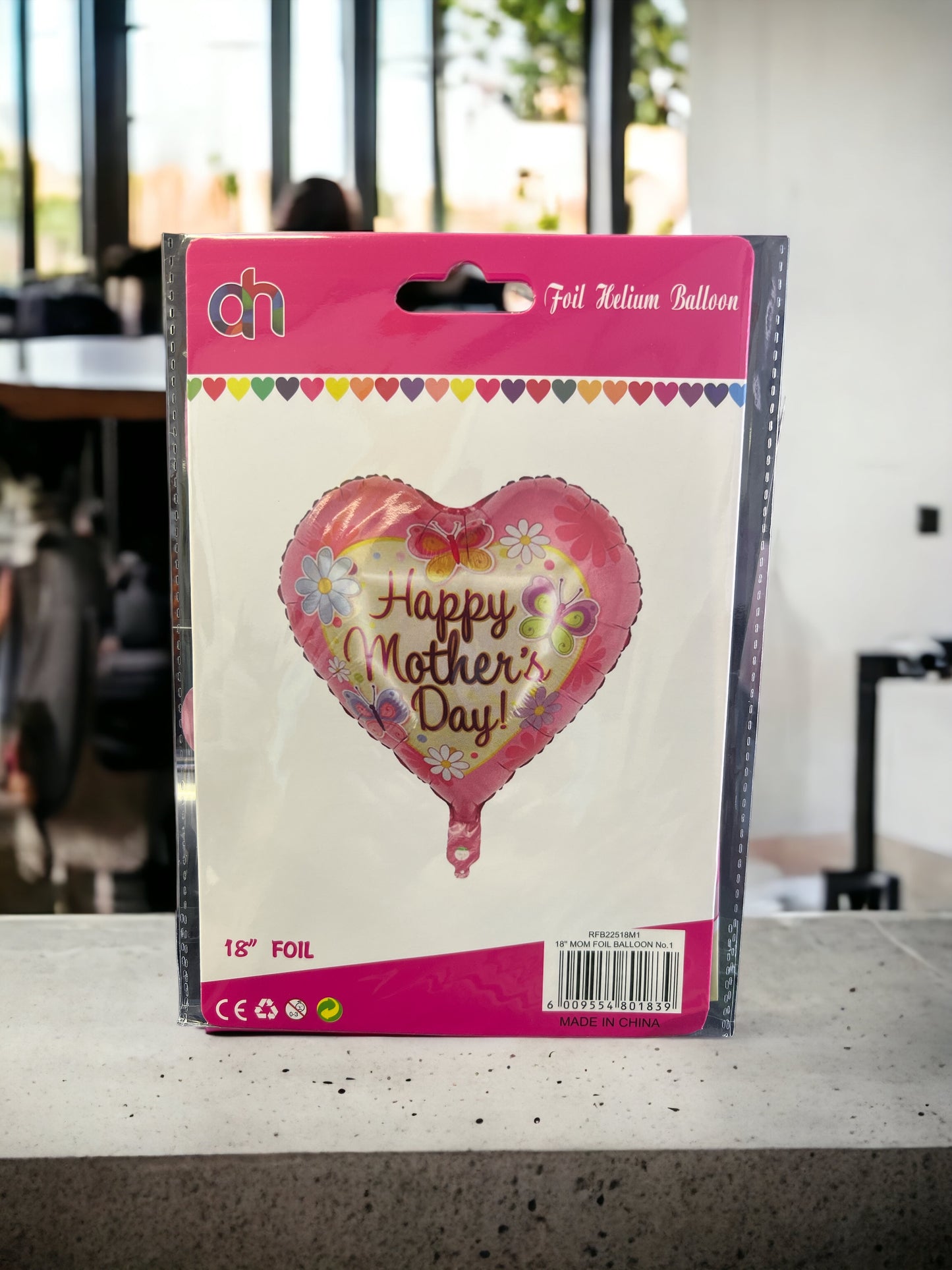 Happy Mothers Day Foil Helium Balloon