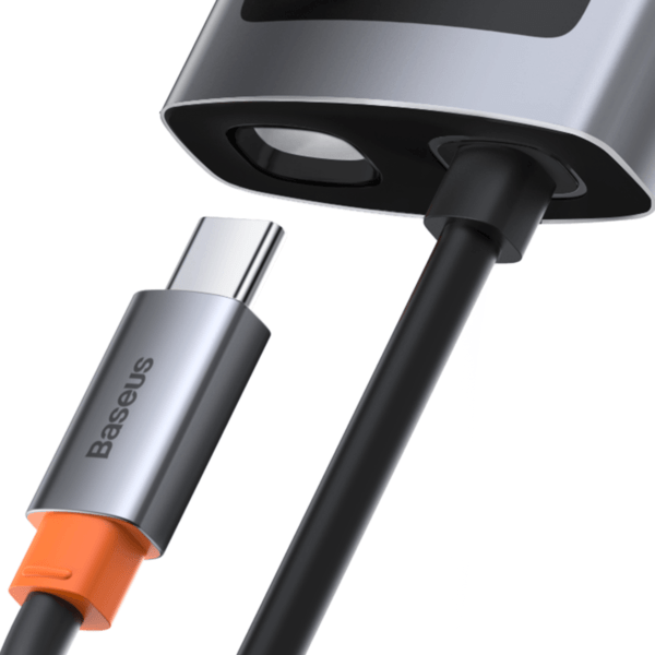 Baseus Metal Gleam Series 6 in1 Multifunctional USB Type-C HUB Station