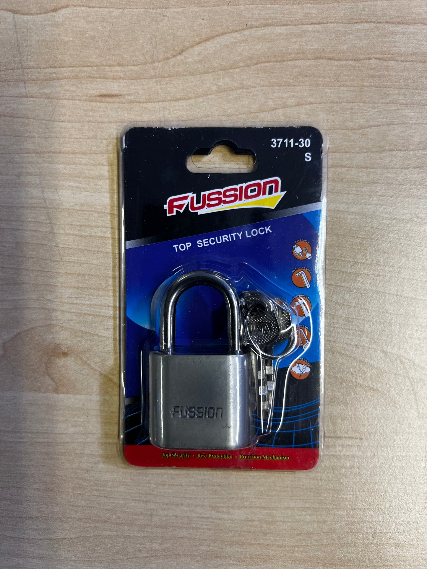 Top Security Padlock St 30mm
