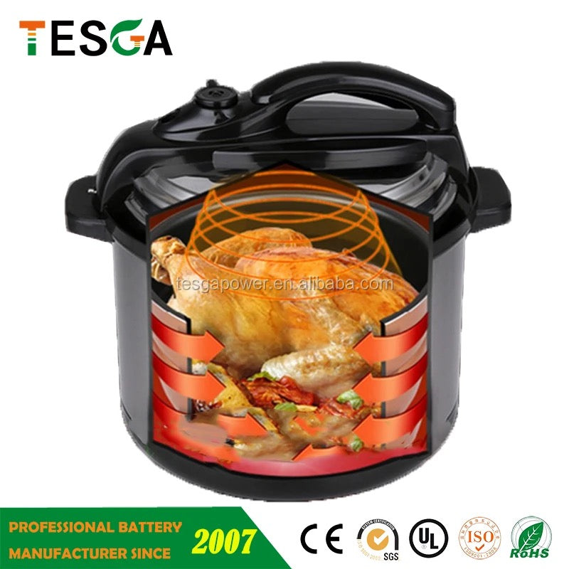 Solar Powered/Battery Multifunction Pressure Cooker 5L 12v