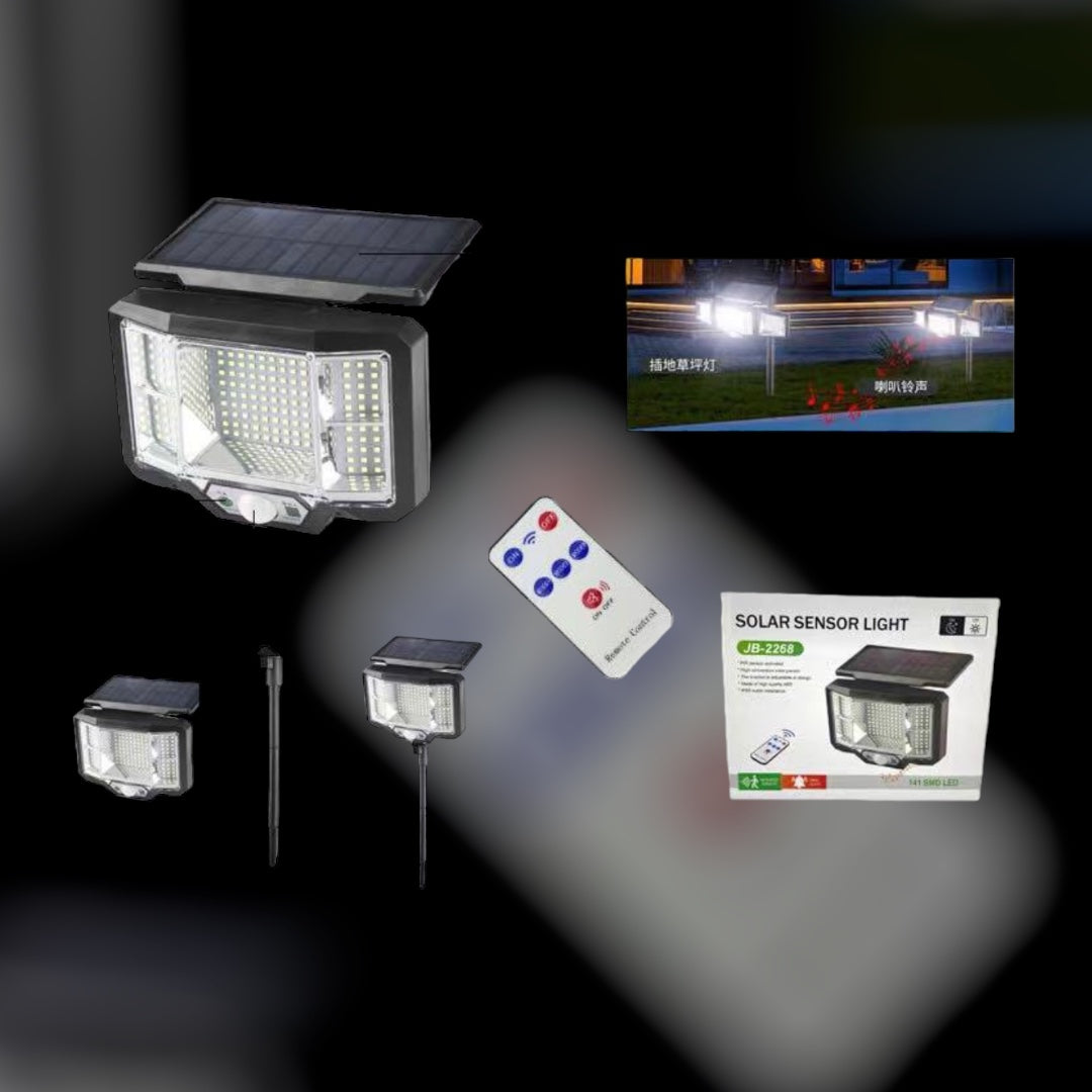 Solar Sensor Wall Light Super Bright