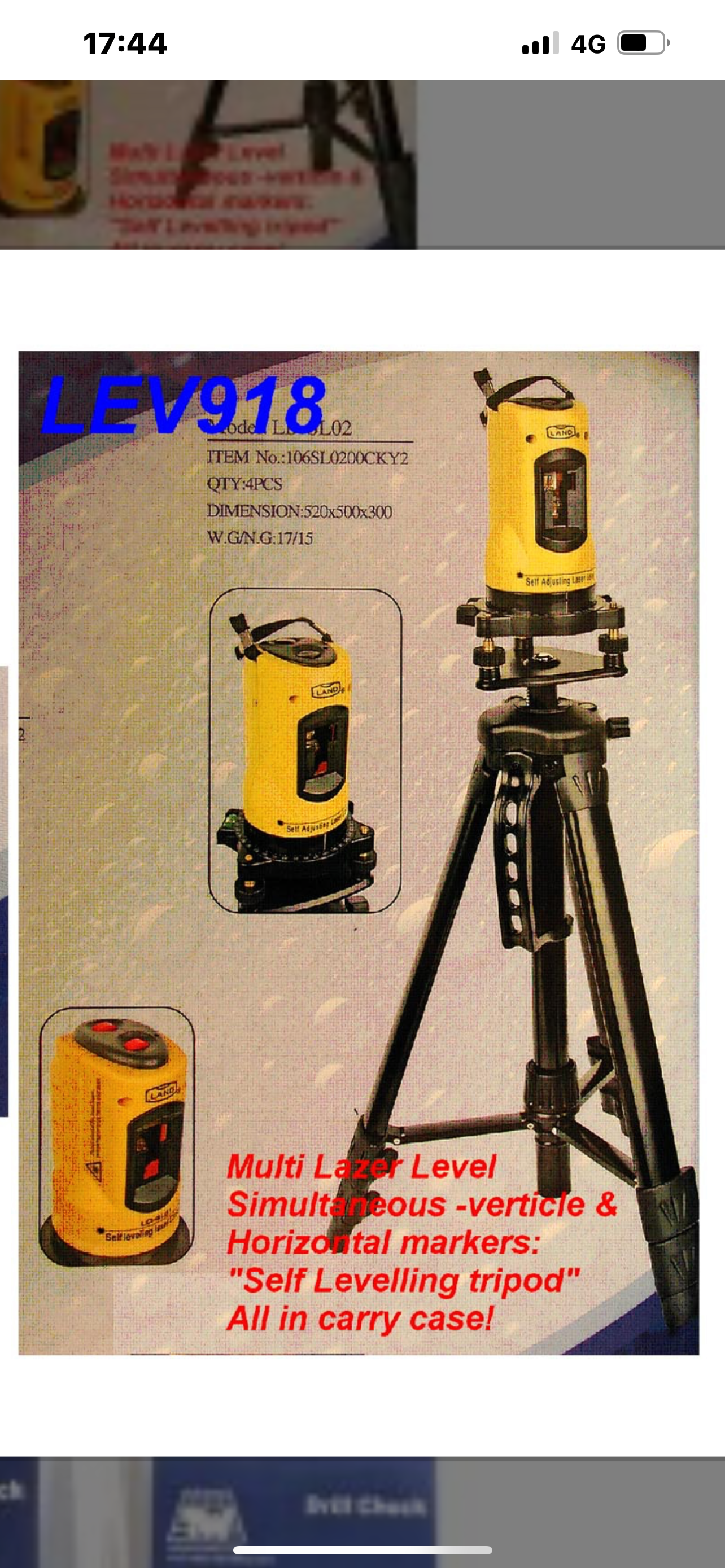Cross Multi Laser Level