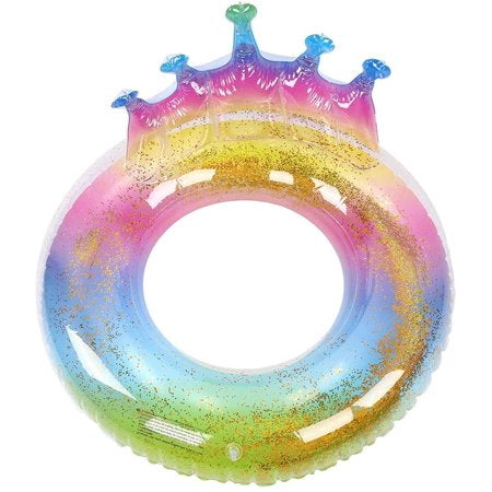 Crown Sequins Pool Ring