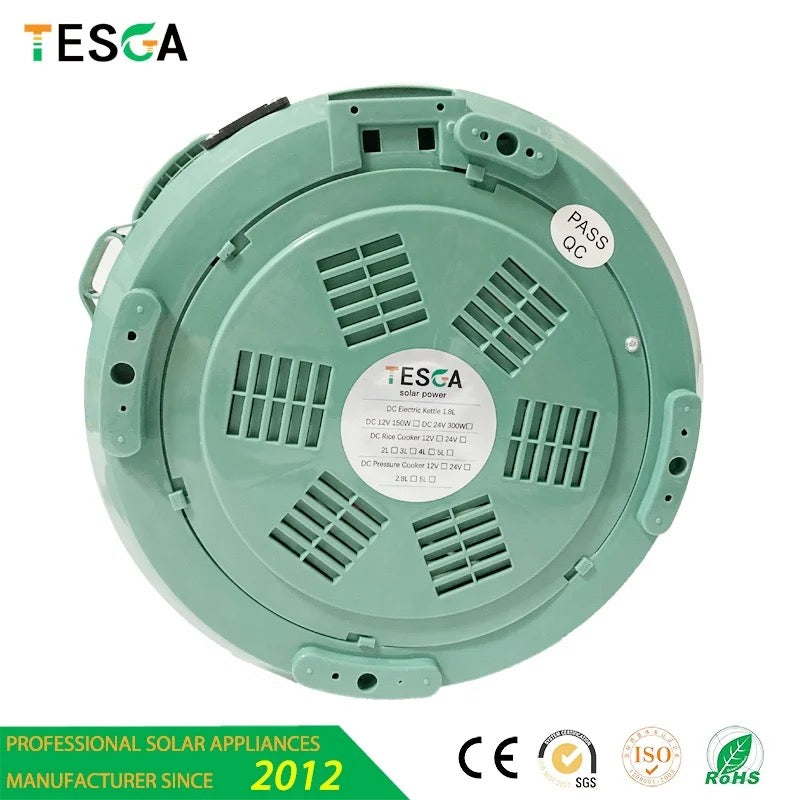 Solar/Battery Powered Pressure Cooker 4L