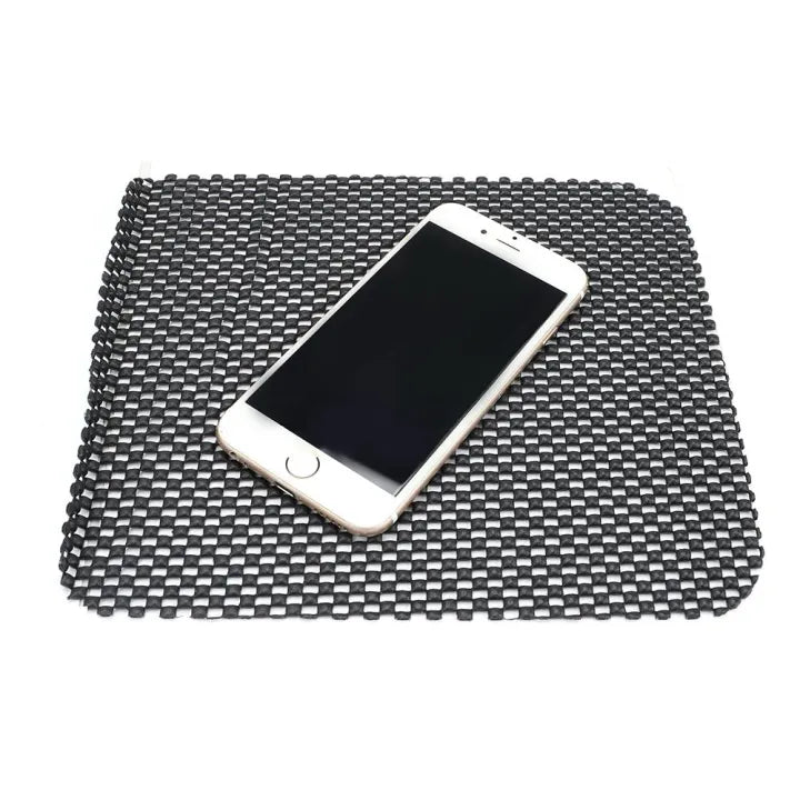 Car Dashboard Tray Sticky Dash Mat Car Phone Holder with Mount - Large Non Slip Gel Pad Accessories Holder for Keys, Cell Phone