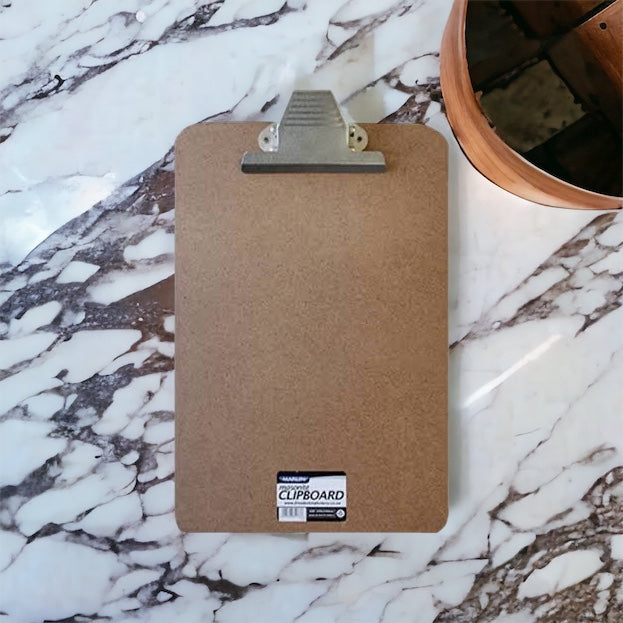 Marlin Masonite Clipboards 240mm x 340mm