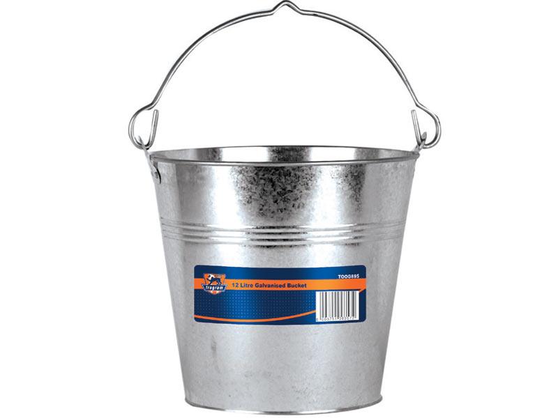 Galvanised 12 Litre Bucket