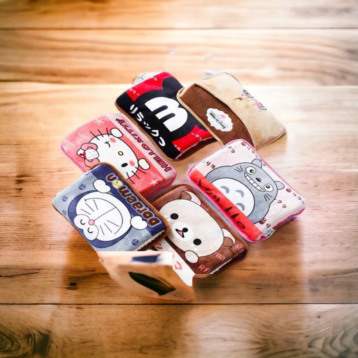 Kids Themed Electric Hot Water Bottle Rechargeable