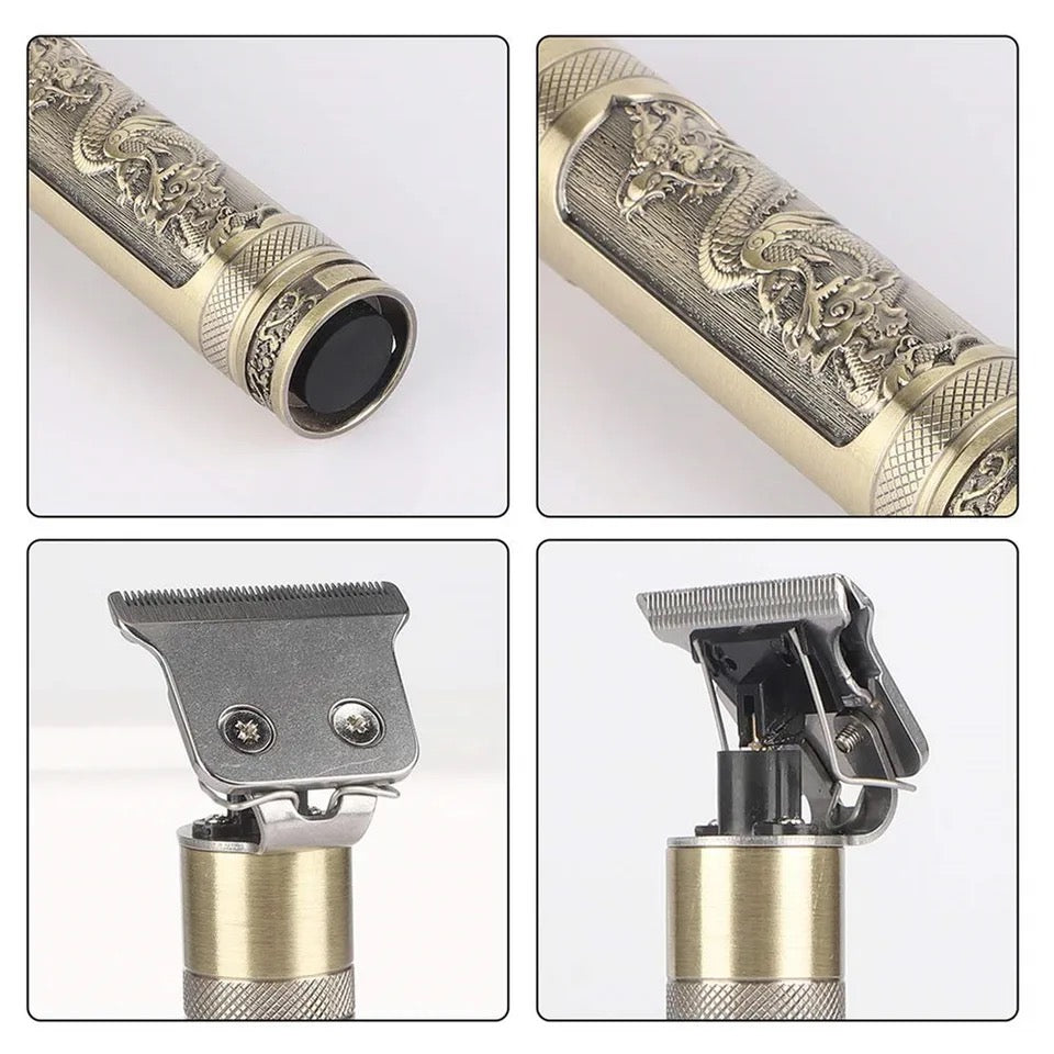 Rechargeable Hair Trimmer Dragon Design