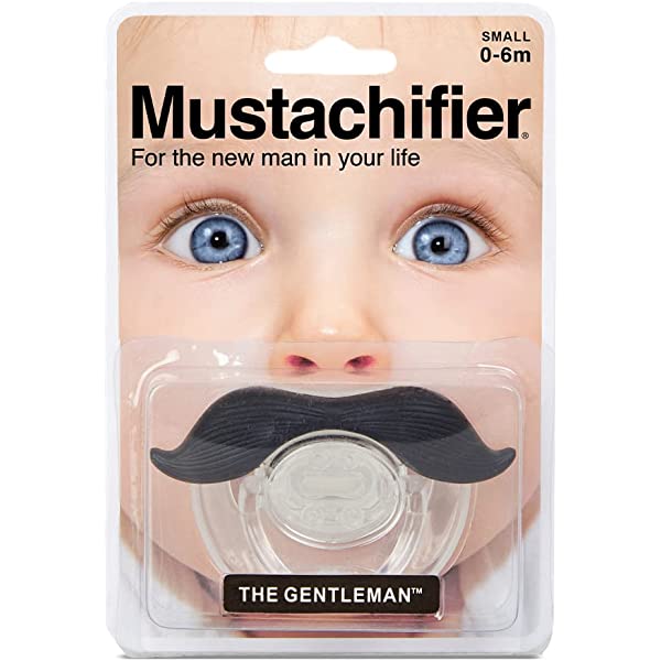 Fred Moustache Baby Pacifier – Megamall Online Store