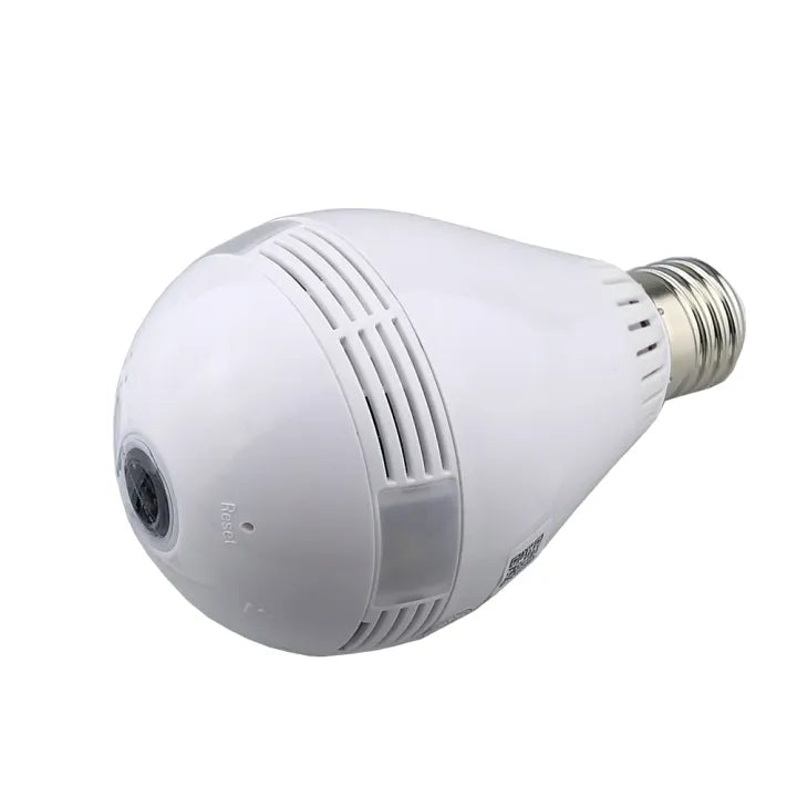 Light Bulb with Camera - VRCAM 1080P (360Β°) Wide Angle Fisheye