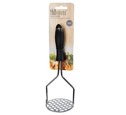 Potato Masher β Chrome Plated & Plastic Handel