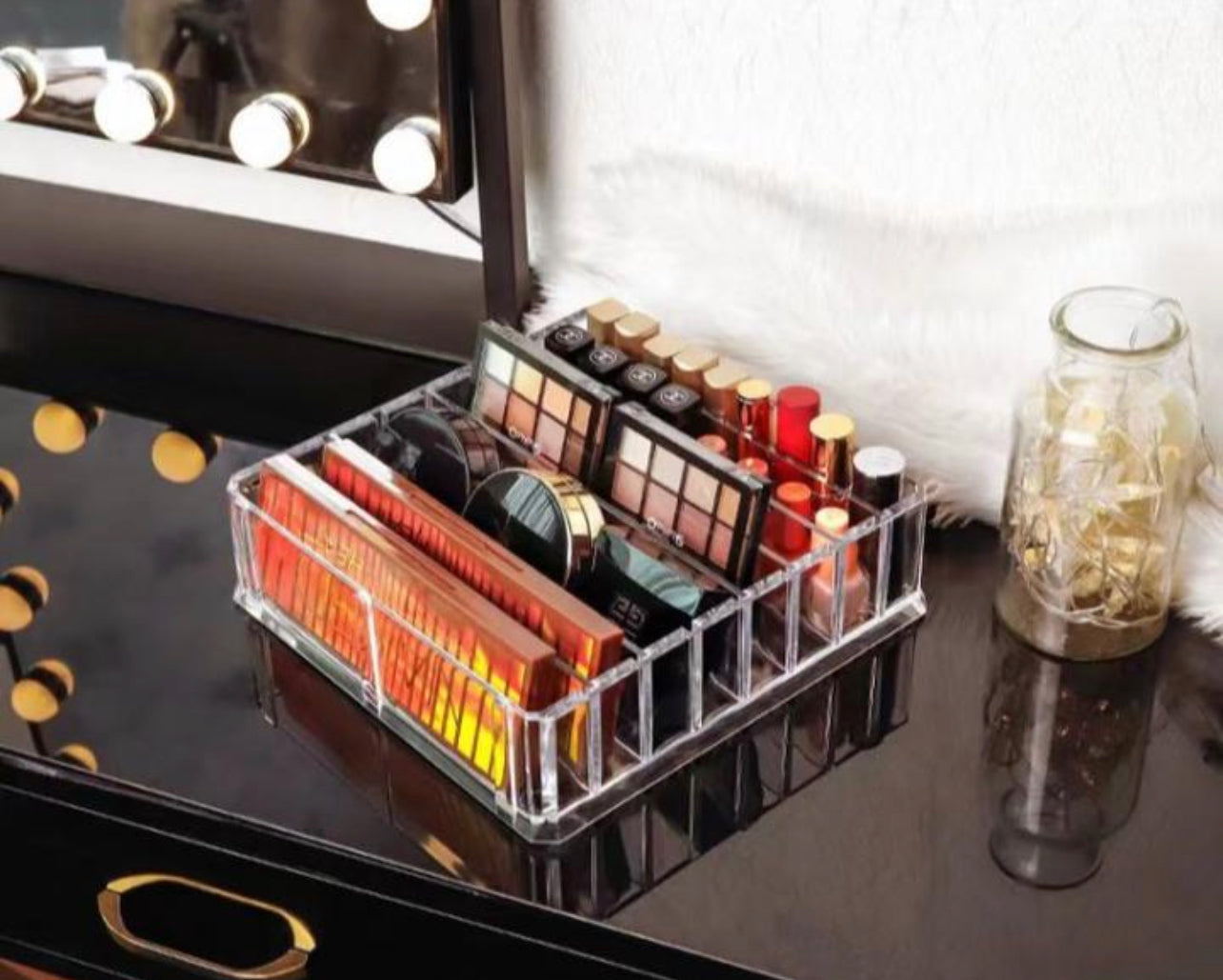 Acrylic Makeup Organiser 8 Grid