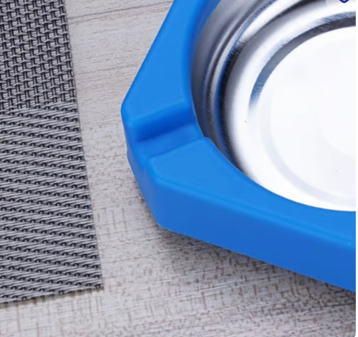 Portable Stainless Steel Round Ashtray Cigarette
