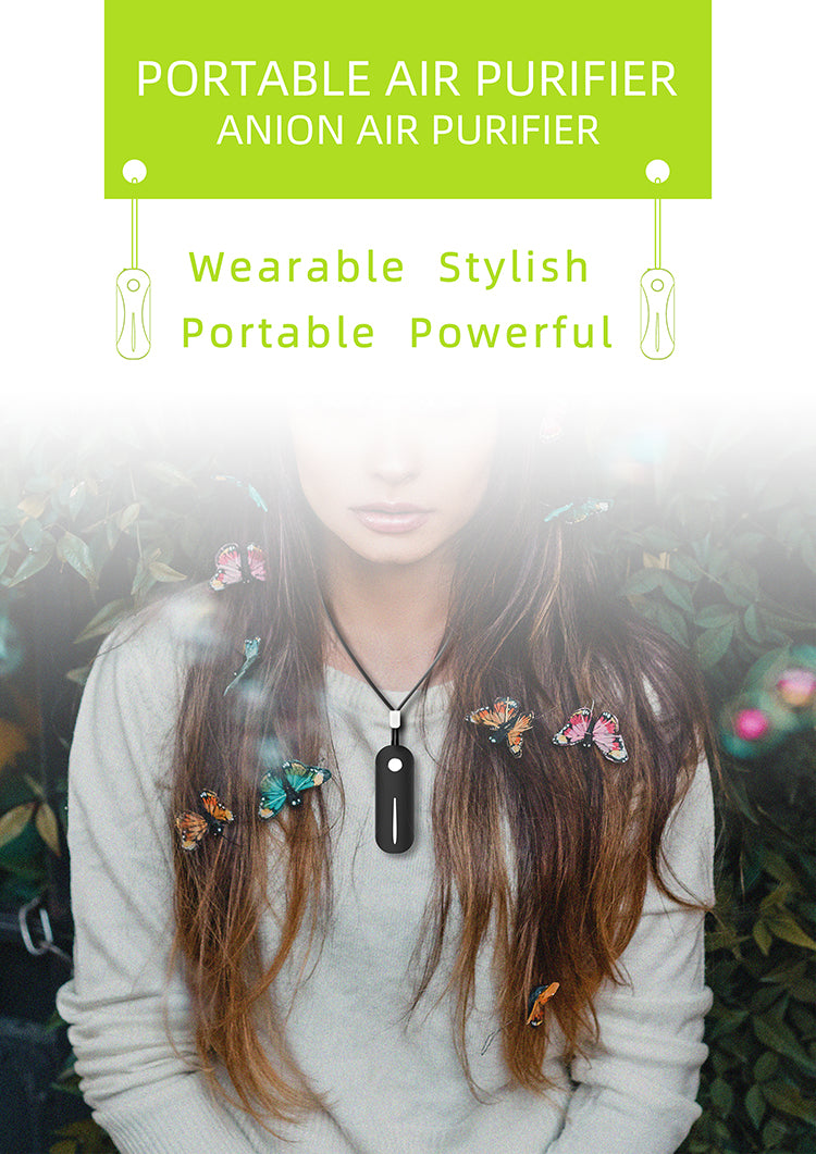 Anion Air Purifier, Helps with Sinus. Hang in Car and around your neck