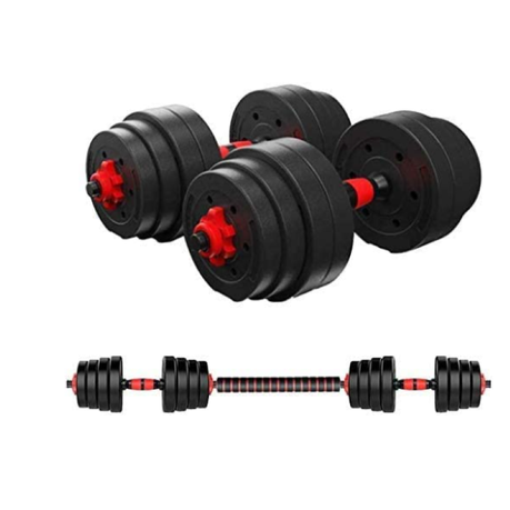 Plastic shop dumbbell weights