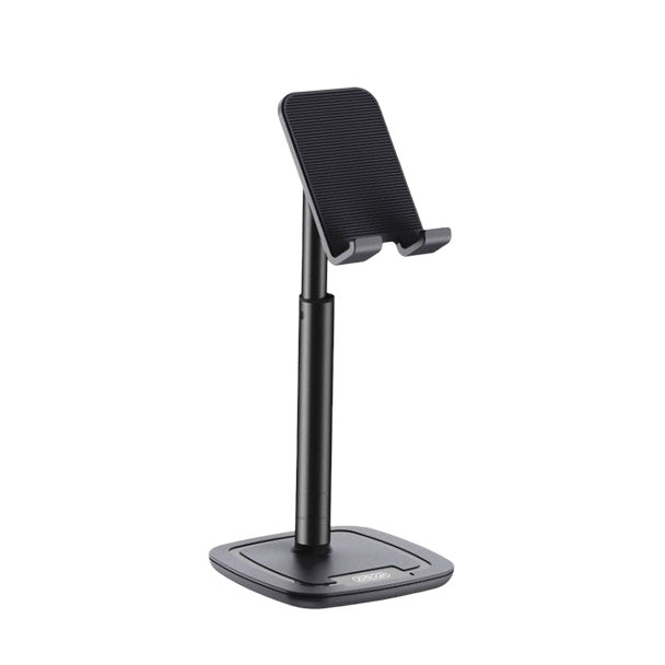 JOYROOM JR-ZS203 Multi-angle Adjustable Telescopic Stand Desktop Bracket for Mobile Phone and Tablet - Black