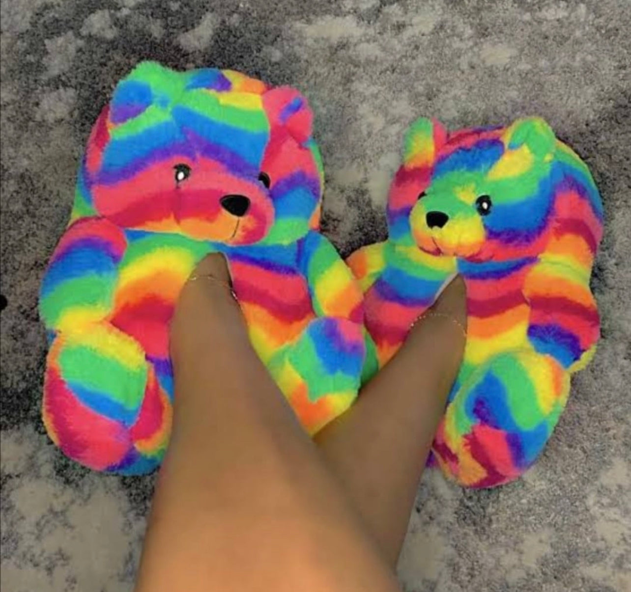 Teddy Bear Winter Slippers