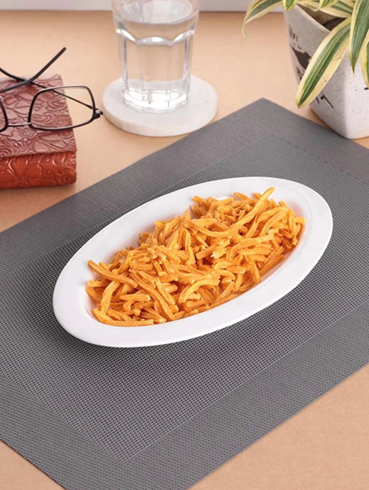 Oval Serving Platter Set 2Pc