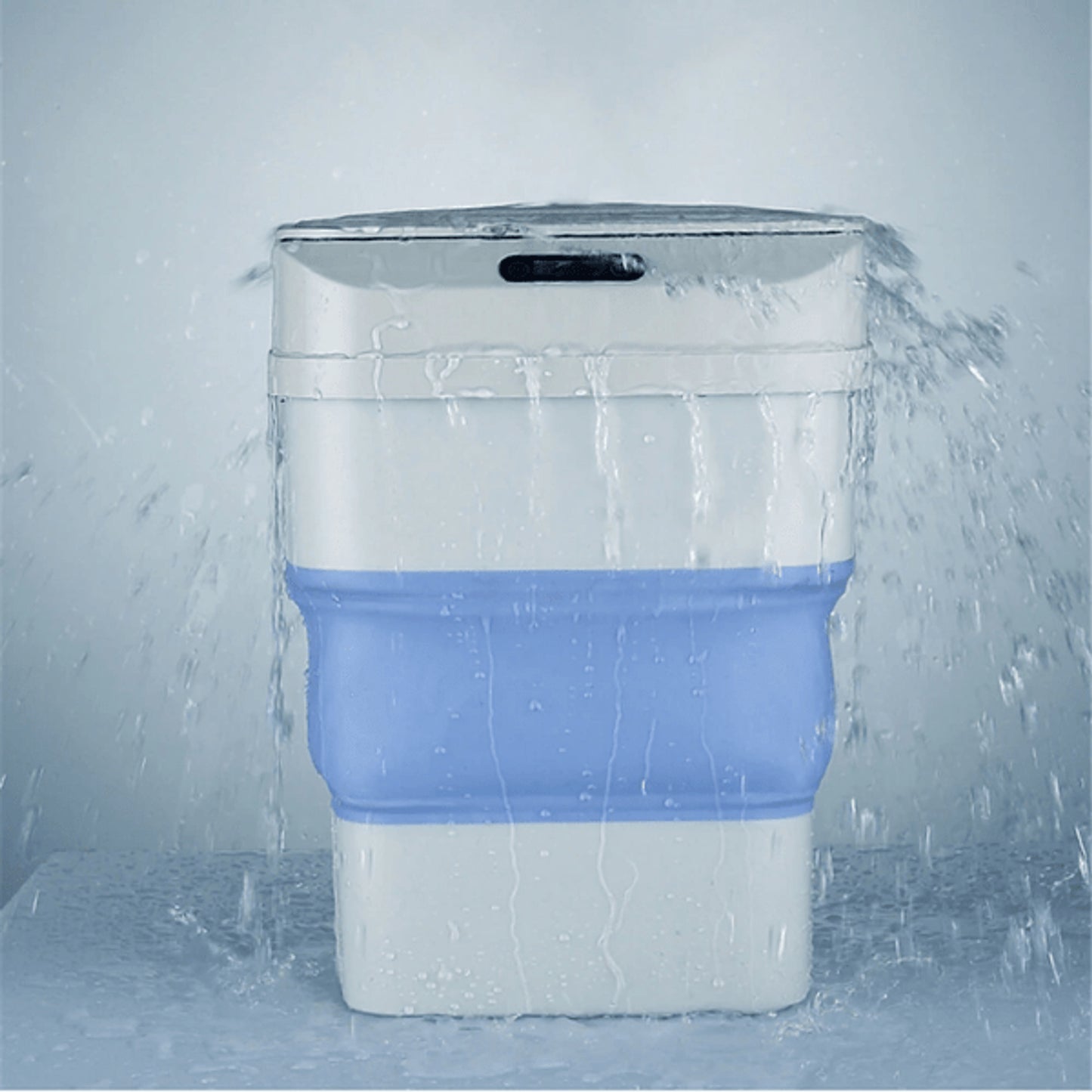 Smart Sensor Folding Trash Can