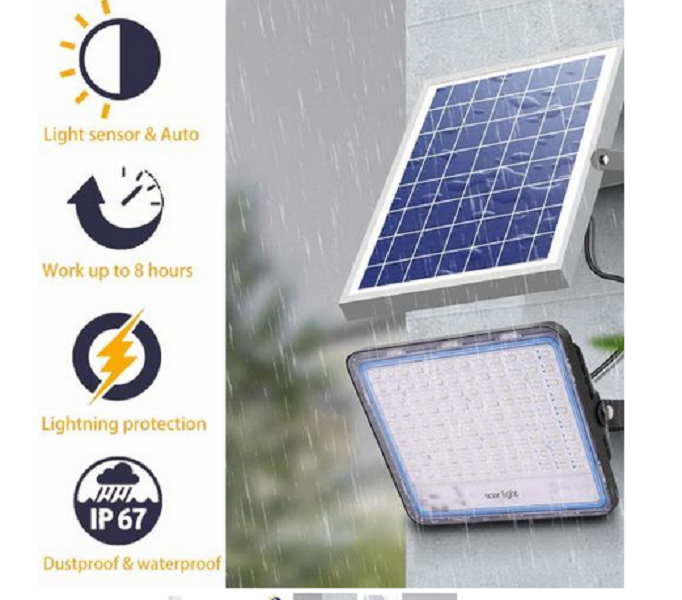LED Flood Light Wall Light Solar 150W