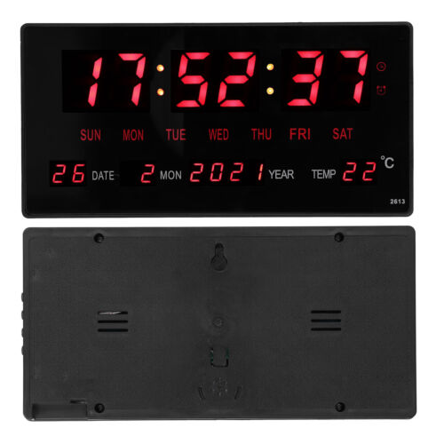 Digital Calendar Display LED Number Clock 45cm