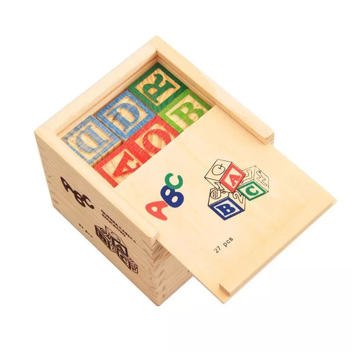 Alphabet building blocks 48pcs