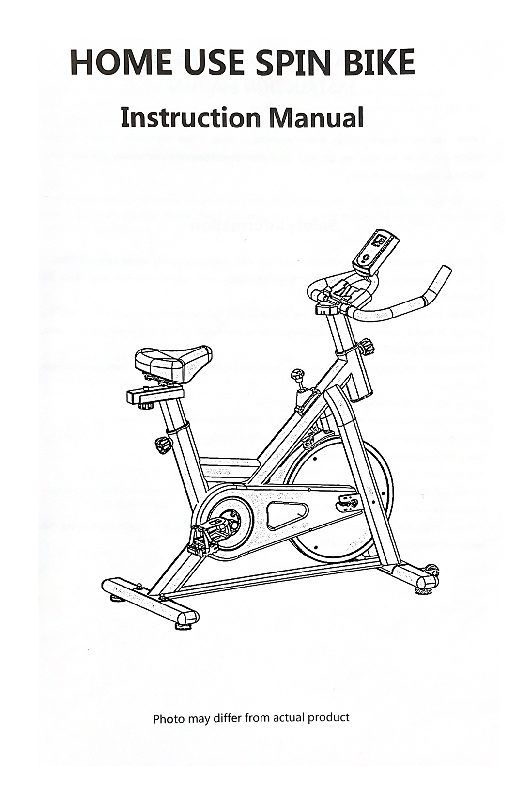 Cardio Spinning Bike