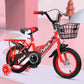 Kids Bicycle with Training Wheels & Shopping Basket,Girls and Boy Bike