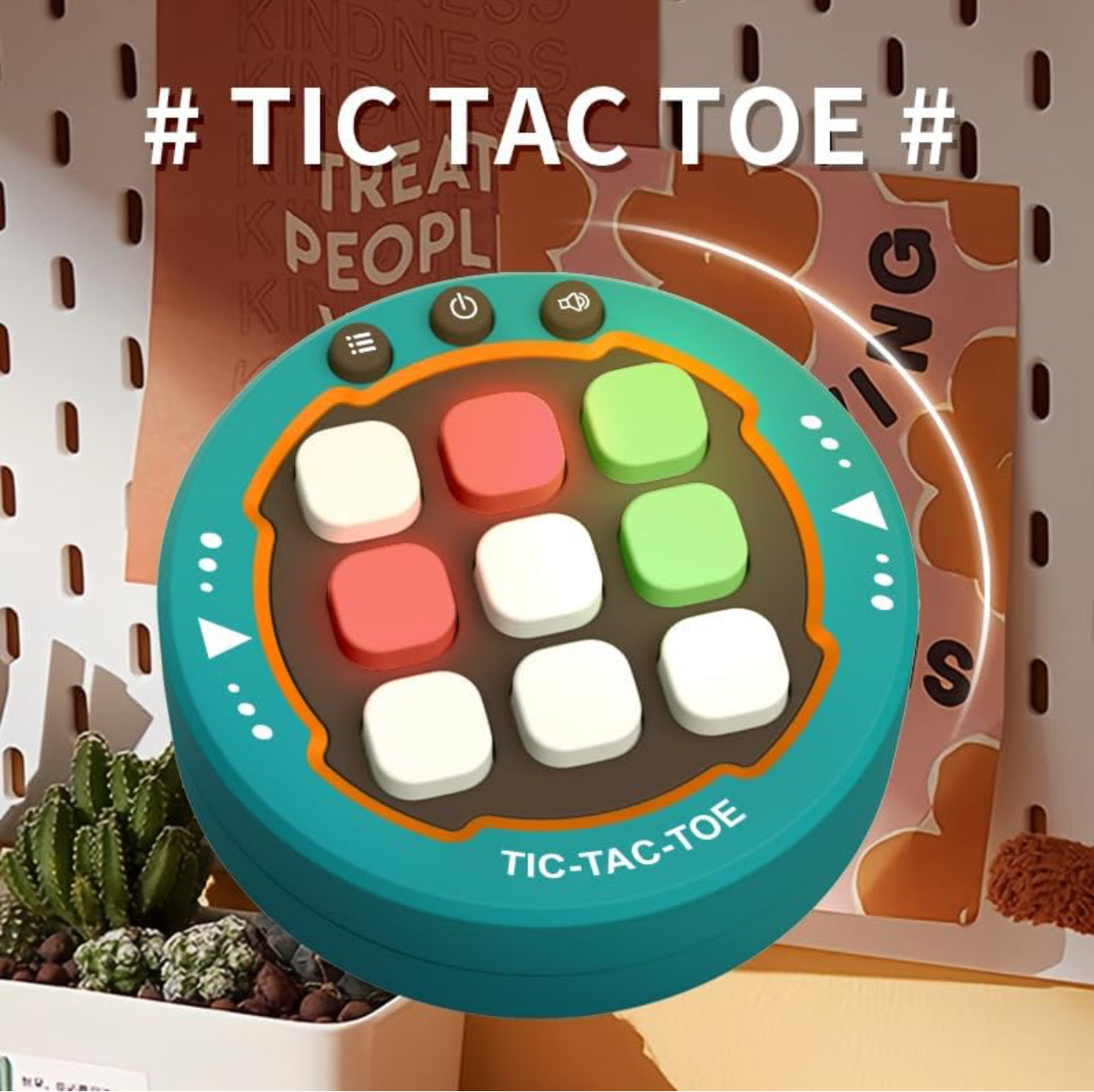Portable Puzzle Game, Portable Board Game - Electronic Brain Teaser Game - Portable Educational Toys, Family Toys, Home and Travel Board Games