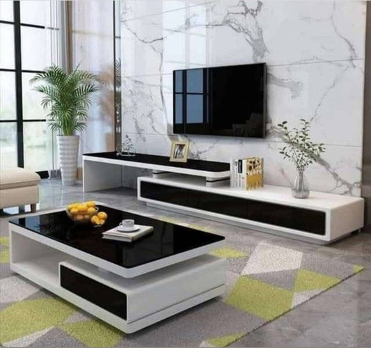 Modern Nordic Styled TV Stand & Coffee Table Combo