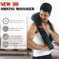 3D Massagers for Neck and Back,Neck Massager with Heat,Heated Neck and Shoulder Massager for Pain Relief Deep Tissue,Shiatsu Neck and Back Massager for Neck Back Shoulder Leg