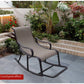 Patio Luxury Outdoor Furniture Balcony Rocking Chair