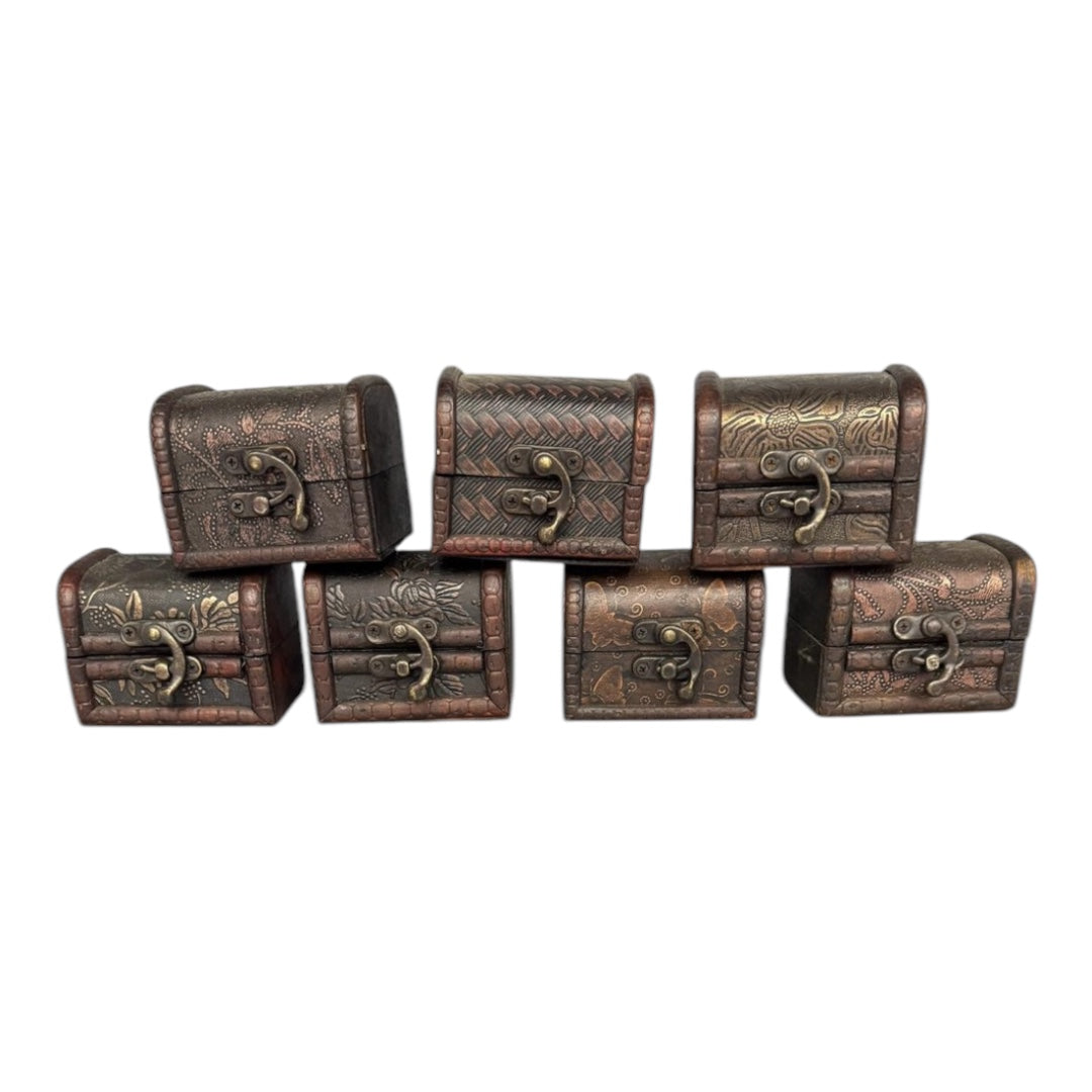 Wooden Retro Jewelry Storage Box