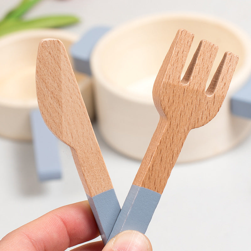 Little Chef's Wooden Cookware Set