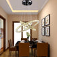 Crystal Chandelier Light Three Rings