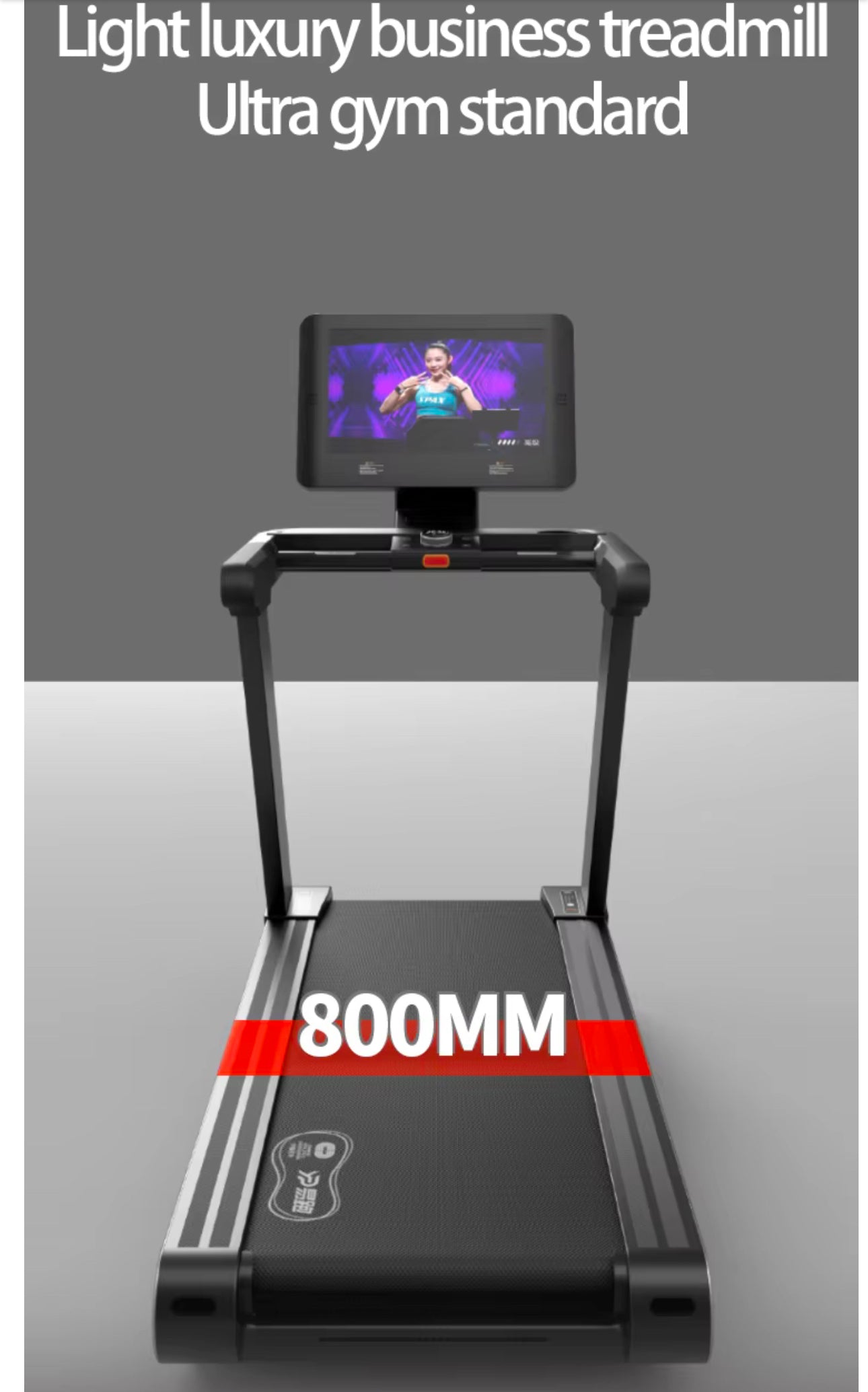 Pro-Sportz MX Commercial Treadmill 21.5” HD Touch Screen, Bluetooth, AC Motor, RF-Pro Suspension & Auto Incline For Premium Fitness