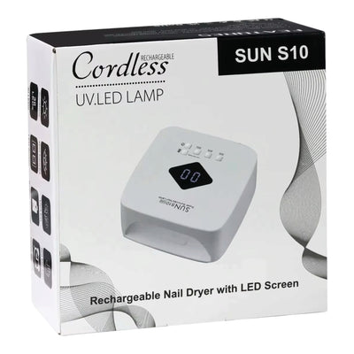 SUN S10 Cordless Rechargeable LED Nail Lamp