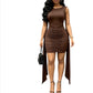 Ladies Elegant Mini Dress -Various Colours