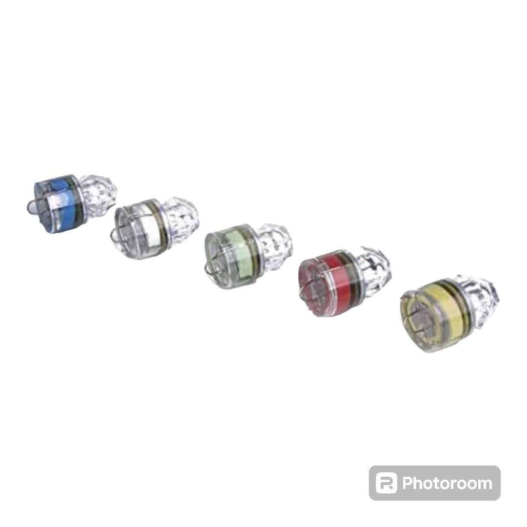 LED Deep Drop Underwater Fishing Light Diamond Tubular Style Bait Lure Squid, 350/700hrs Lifespan, 1000M Deep