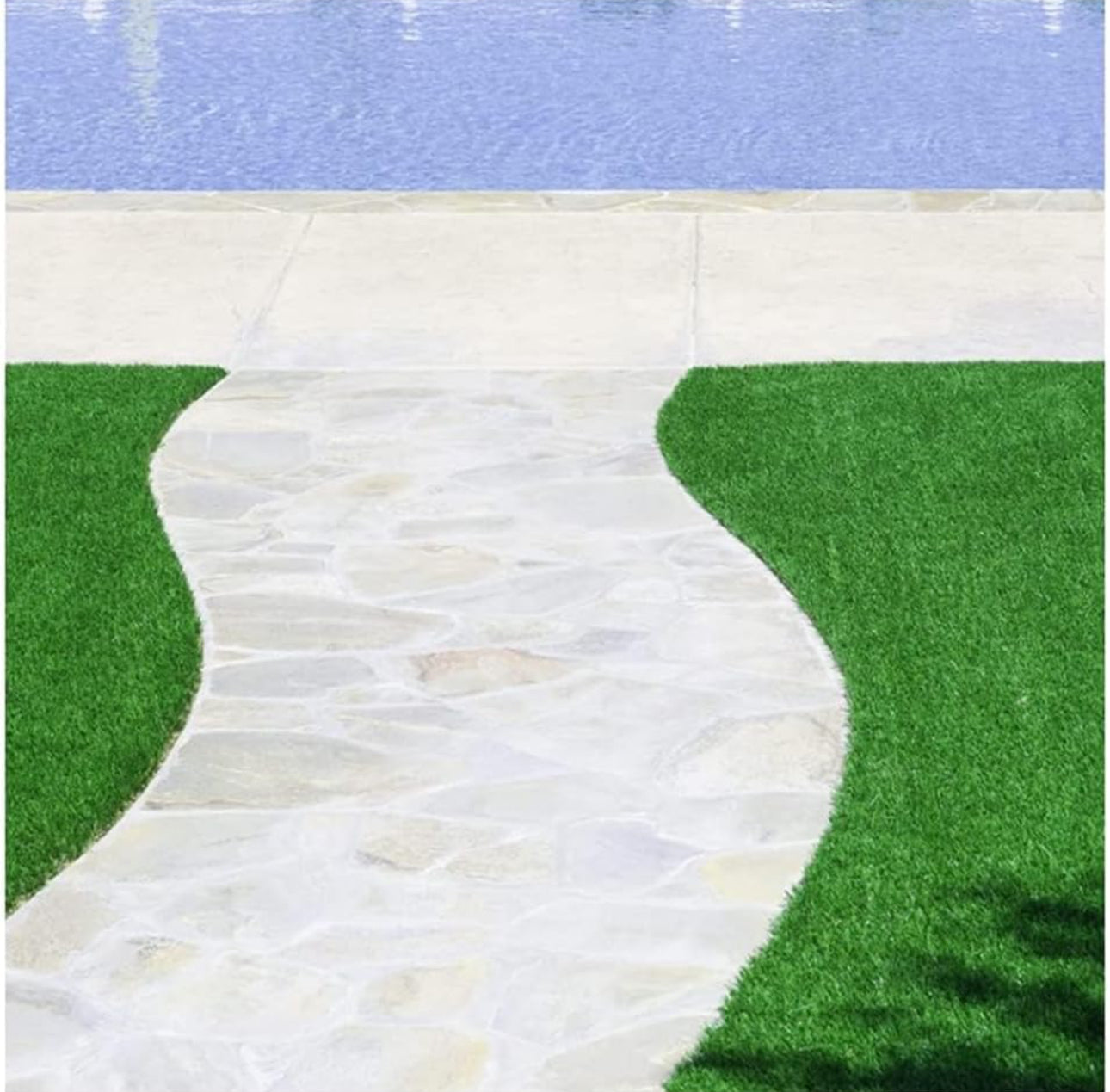 Generic
Artificial Grass Outdoor Décor Rug Simulation Lawn Carpet Artificial Turf Green Rug， Outdoor Extended Fake Grass Plastic Mats For Balcony Garden Courtyard Landscape Decoration 20mm Pile Height