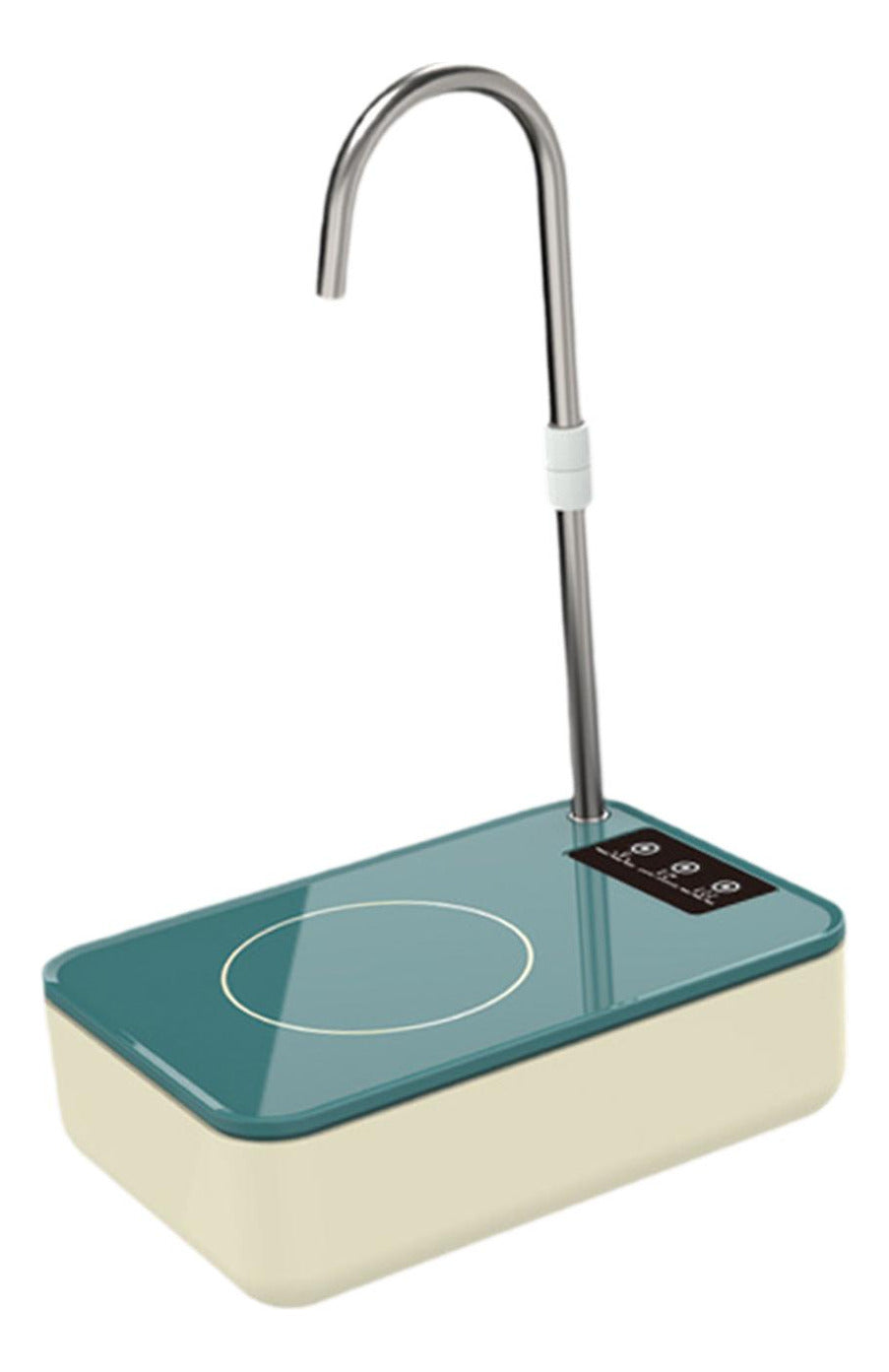 MHome Portable Desktop Water Dispenser Pump, USB Rechargeable Electric Bottle Pump For Universal Bottles, Mini Countertop Water Bottle Pump for Home Office Camping Outdoor