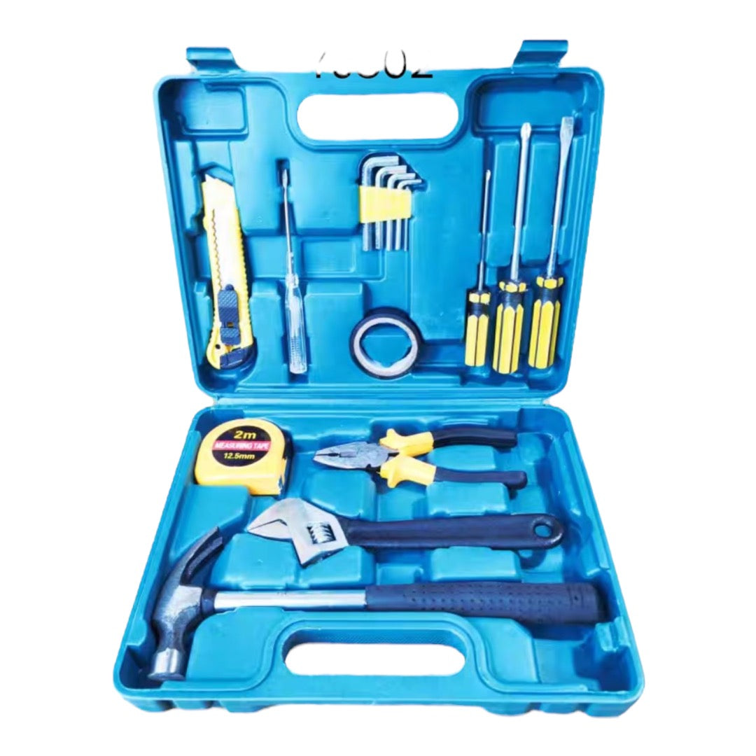 Maintenance Toolkit 16 Pieces Of Household Combination Tool Manual Electric Tool Kit Car Repair Wholesale Hardware Tool Set